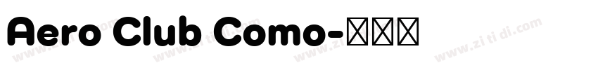 Aero Club Como字体转换